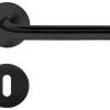 Innerdörrhandtag L-grepp Svart