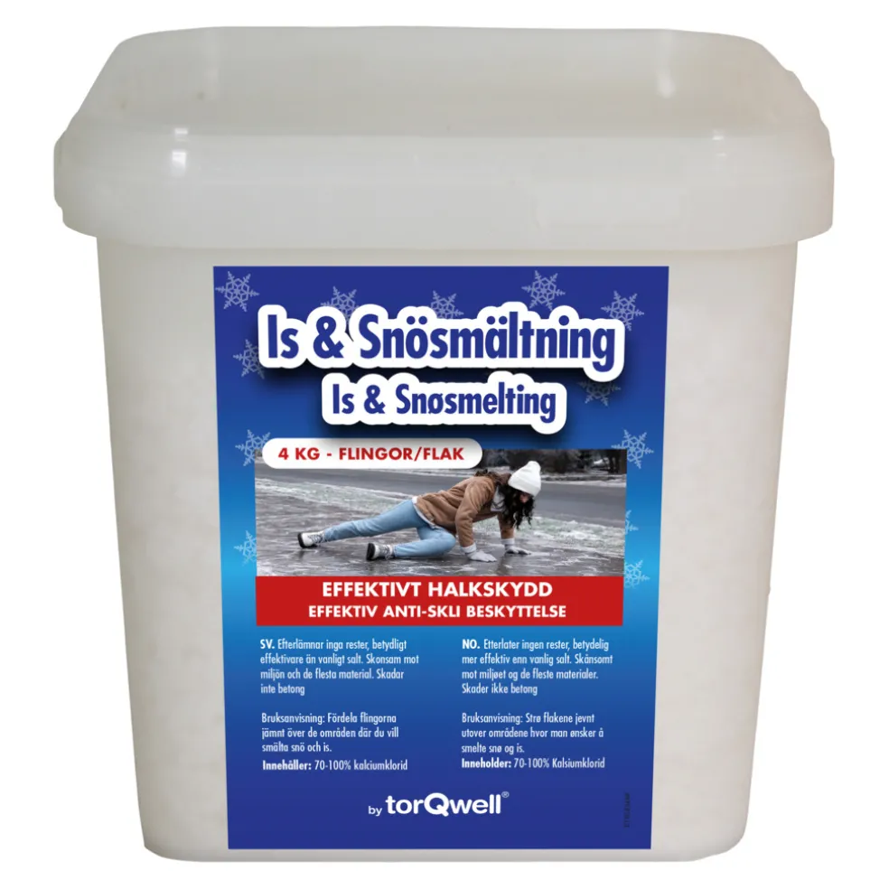 Is- & snösmältning Flingor 4 kg Cleanosan