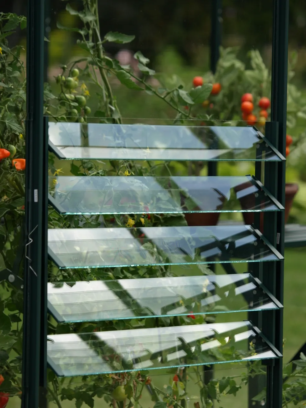 Jalusifönster Växthus Grön 610 x 450 mm Vitavia