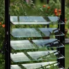 Jalusifönster Växthus Svart 610 x 450 mm Vitavia