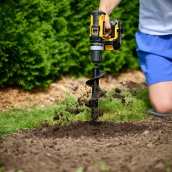 Jordborr t/borrmaskin 2-pack Ø4/8 cm Garden