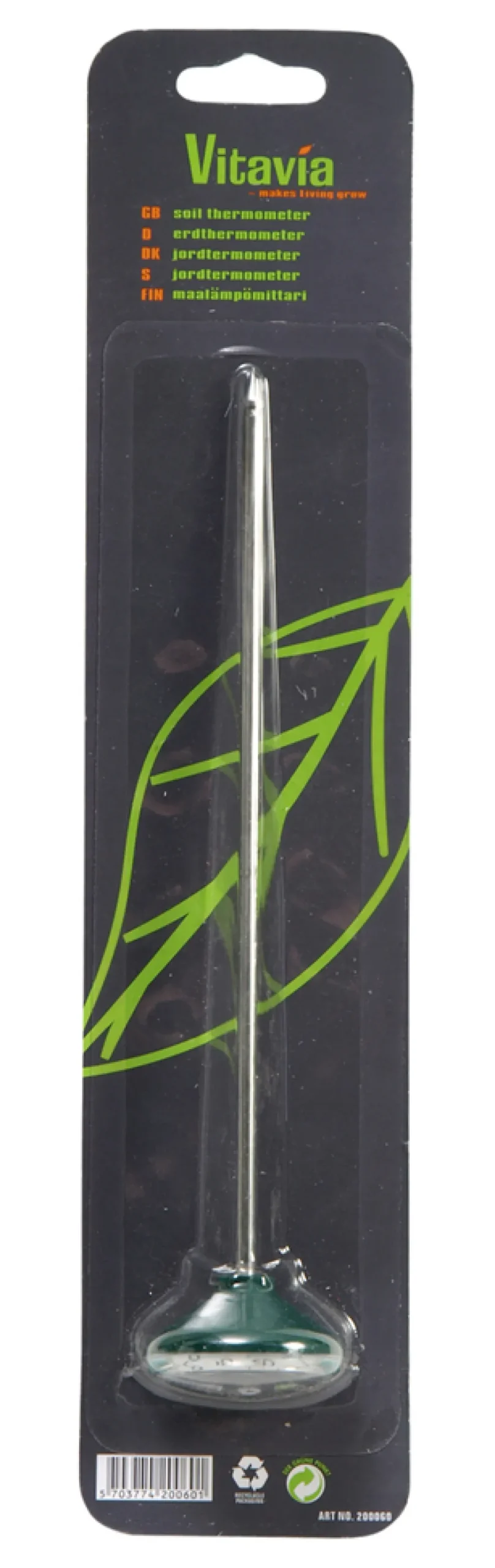 Jordtermometer Växthus Vitavia