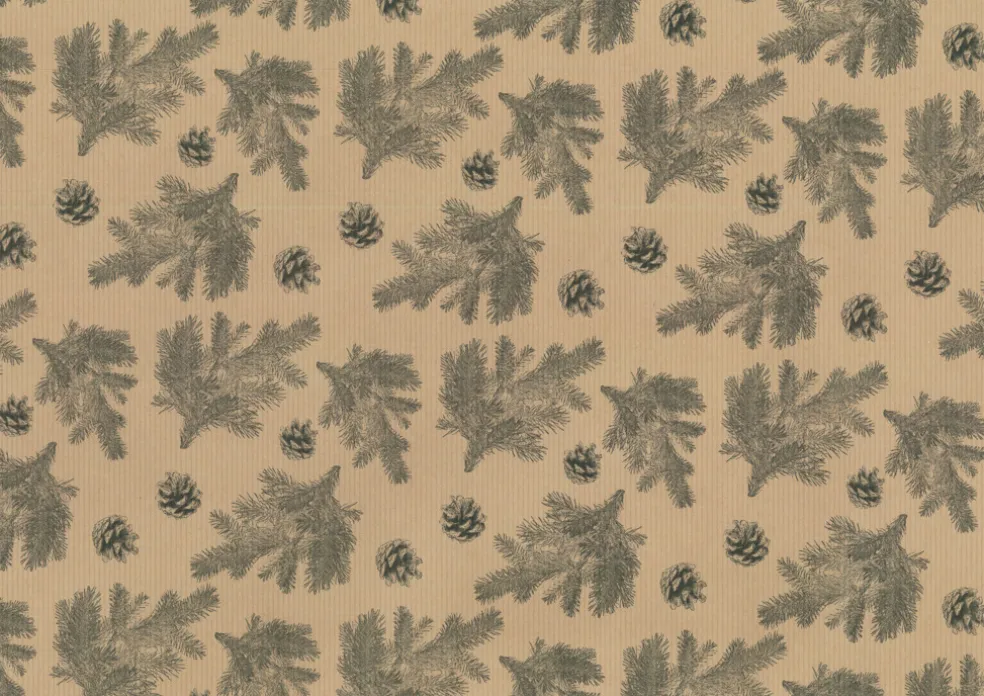 Julklappspapper 0,7 x 5 m
