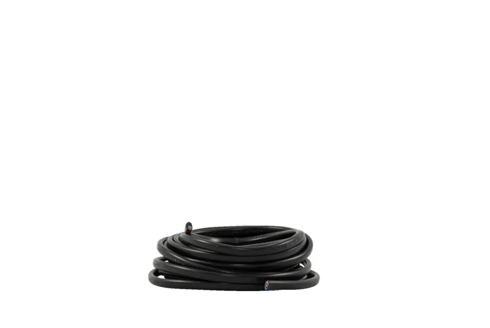 Kabel SKX 2 x 0,75 Svart 5 m Qraft