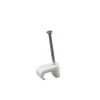 Kabelklammer 3-5 mm Oval Vit 20-pack