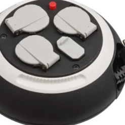 Kabelrulle 3-vägs USB IP20 Brennenstuhl