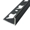 Kakellist Alu Antracitgrå 23 x 11 mm - 2,5 m
