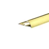 Kakellist Alu Mässing 27 x 10 mm - 2,7 m