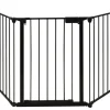 Kaminskydd Svart 135 x 72,5 x 115 cm Glöd