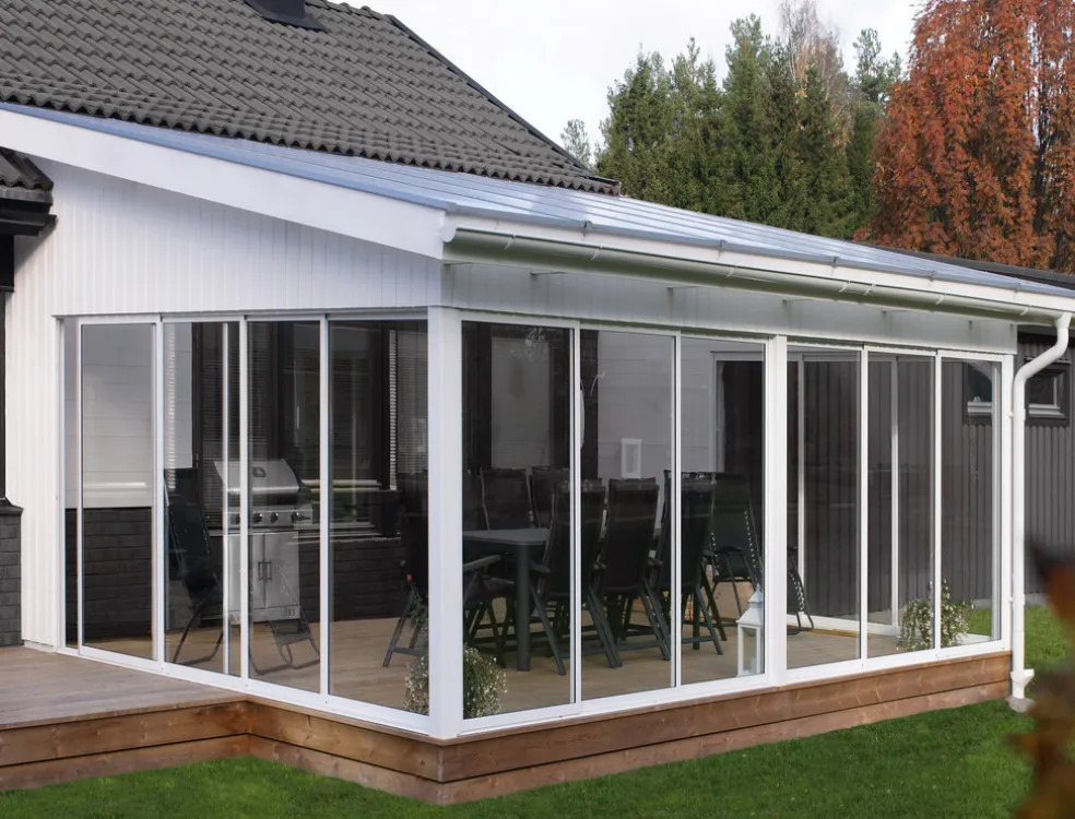Kanaltak Komplett Klar Alu 16 mm - 3,5 x 6,472 m
