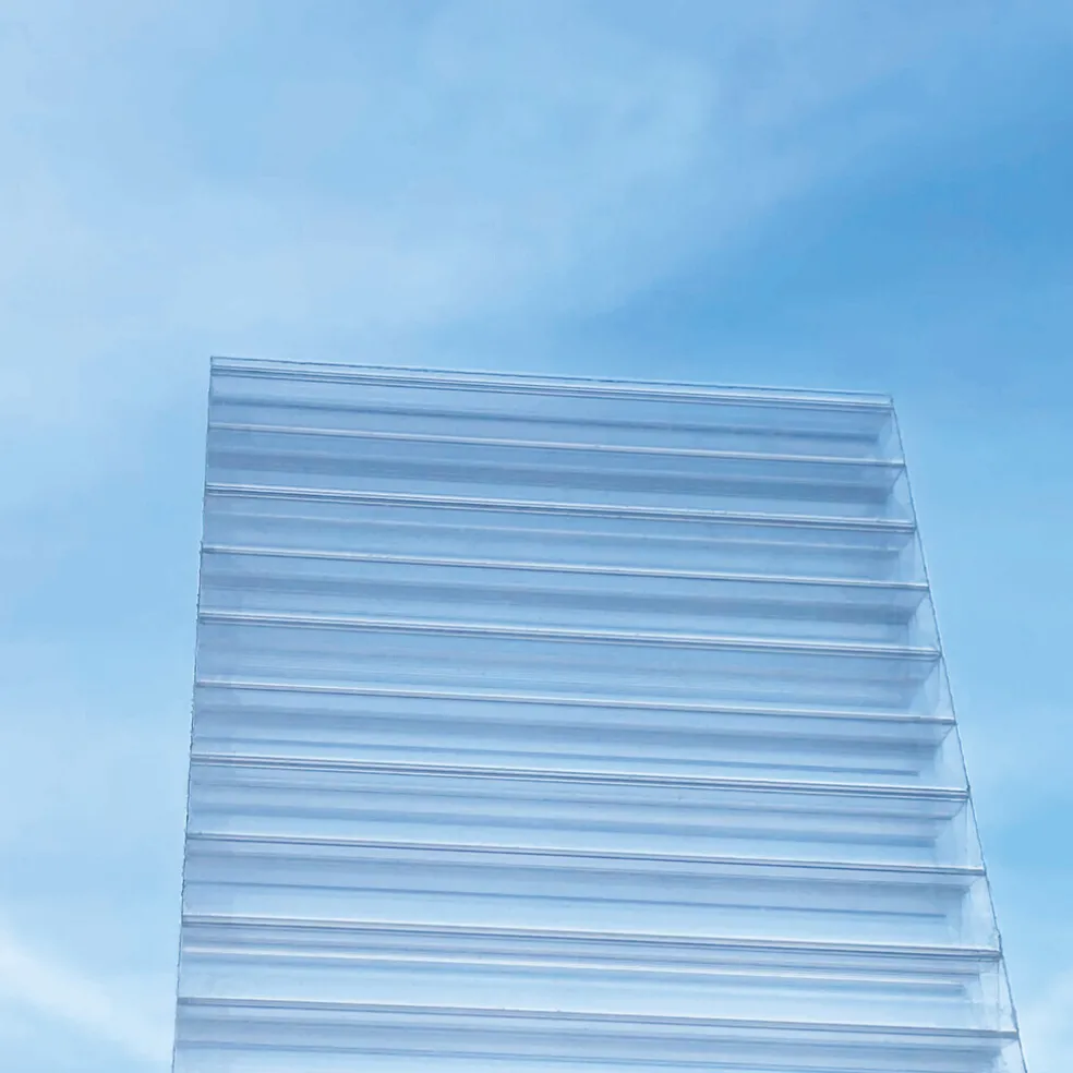 Kanaltak Komplett Klar Vit 10 mm - 4,0 x 5,402 m