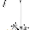 Köksblandare Magnolia Krom/Guld Geyser