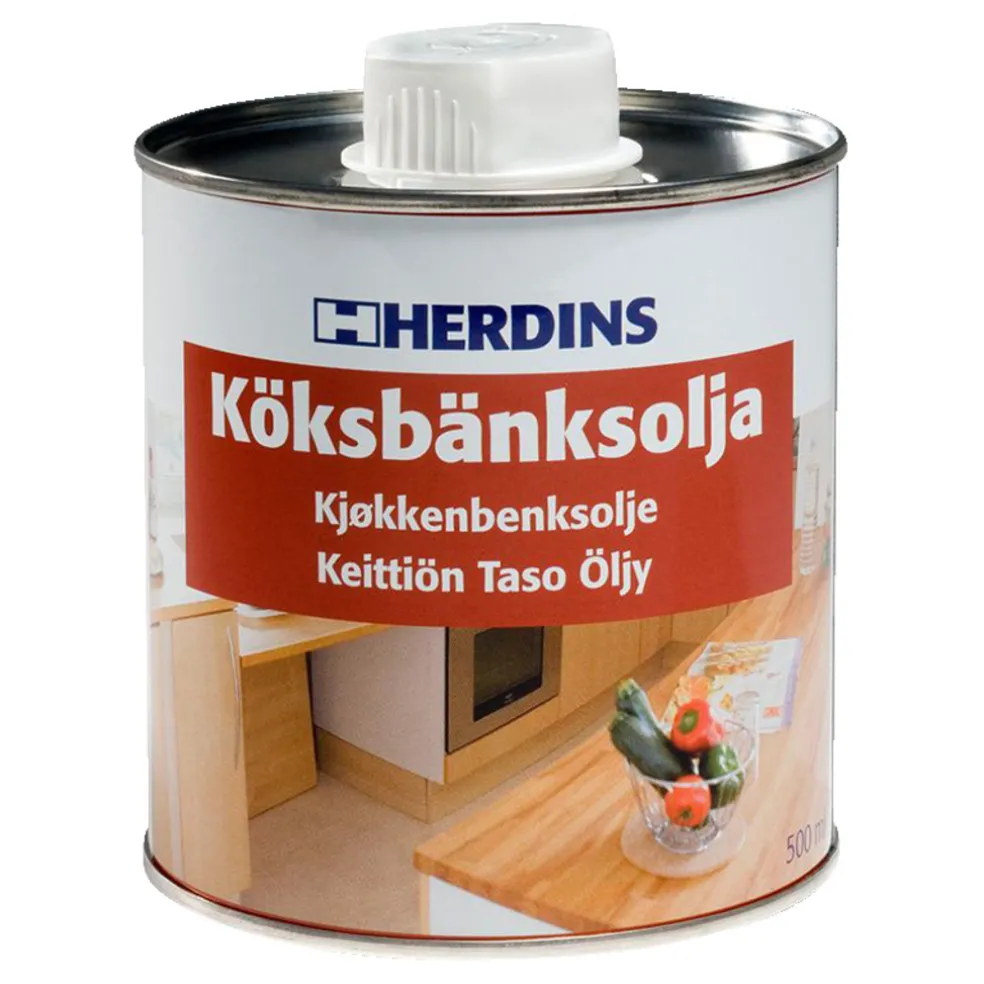 Köksbänksolja 500 ml Herdins