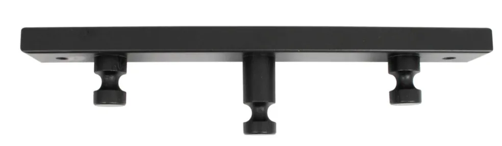 Klädhängare 3 knopp Furu Svart 30 cm Home>it