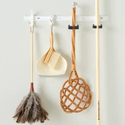 Klädkrok Dubbel t/list Vit 3-pack Elfa