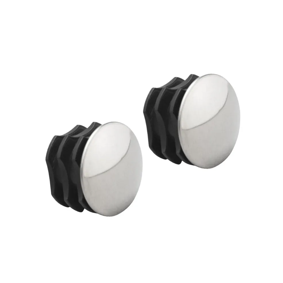 Klädstångsplugg Silver 2-pack Elfa