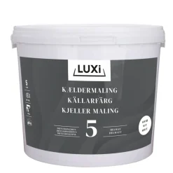 Källarfärg Vit 5 L Luxi