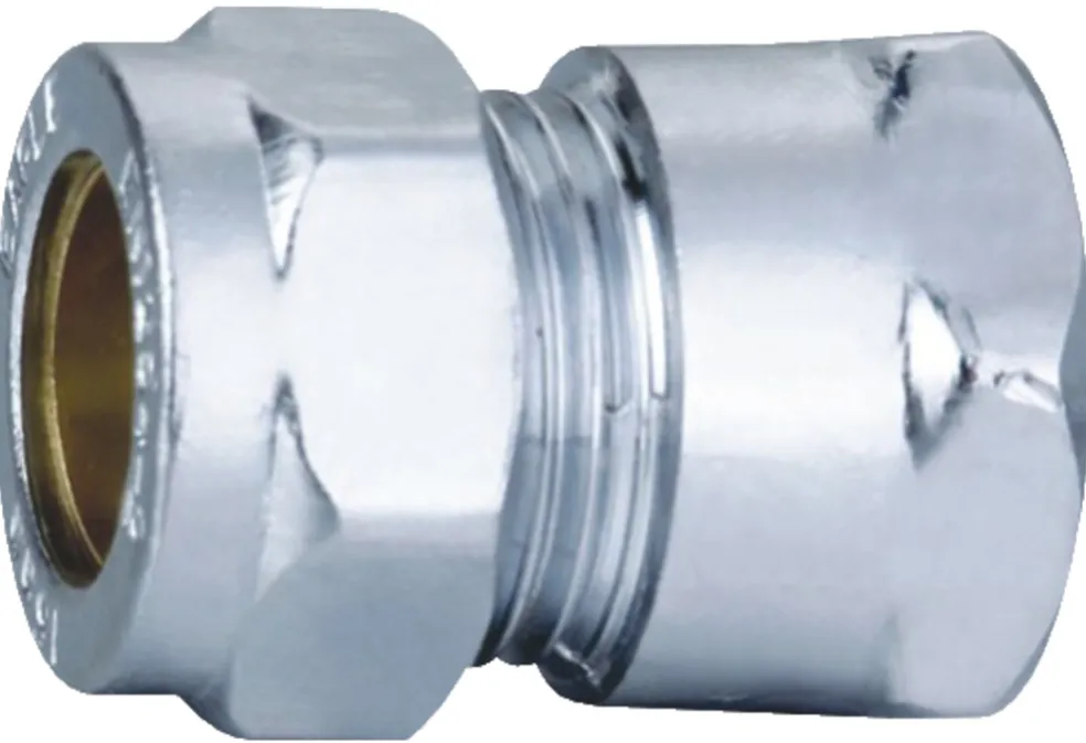 Klämringskoppling Ø12 mm x G15 Invändig Rak ScandFix
