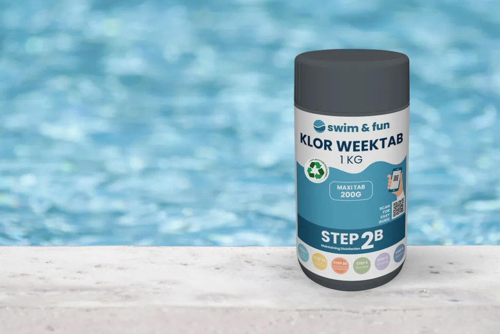Klor Veckotablett 200g Swim & Fun