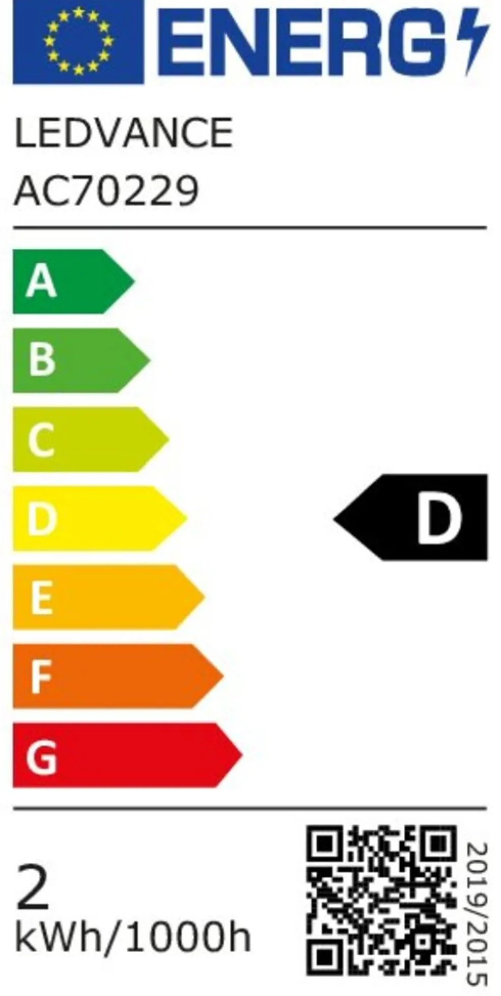 Klotlampa LED Filament 2,5W Osram