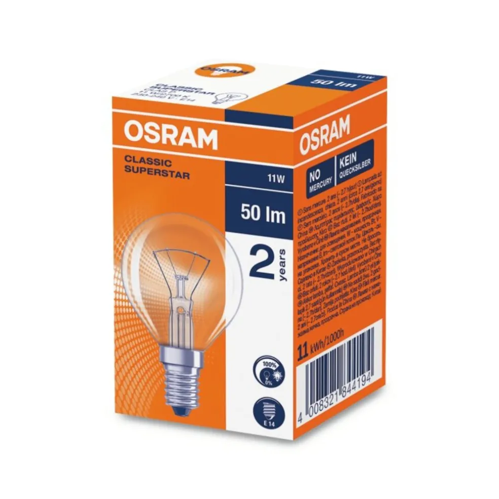 Klotlampa 11W E14