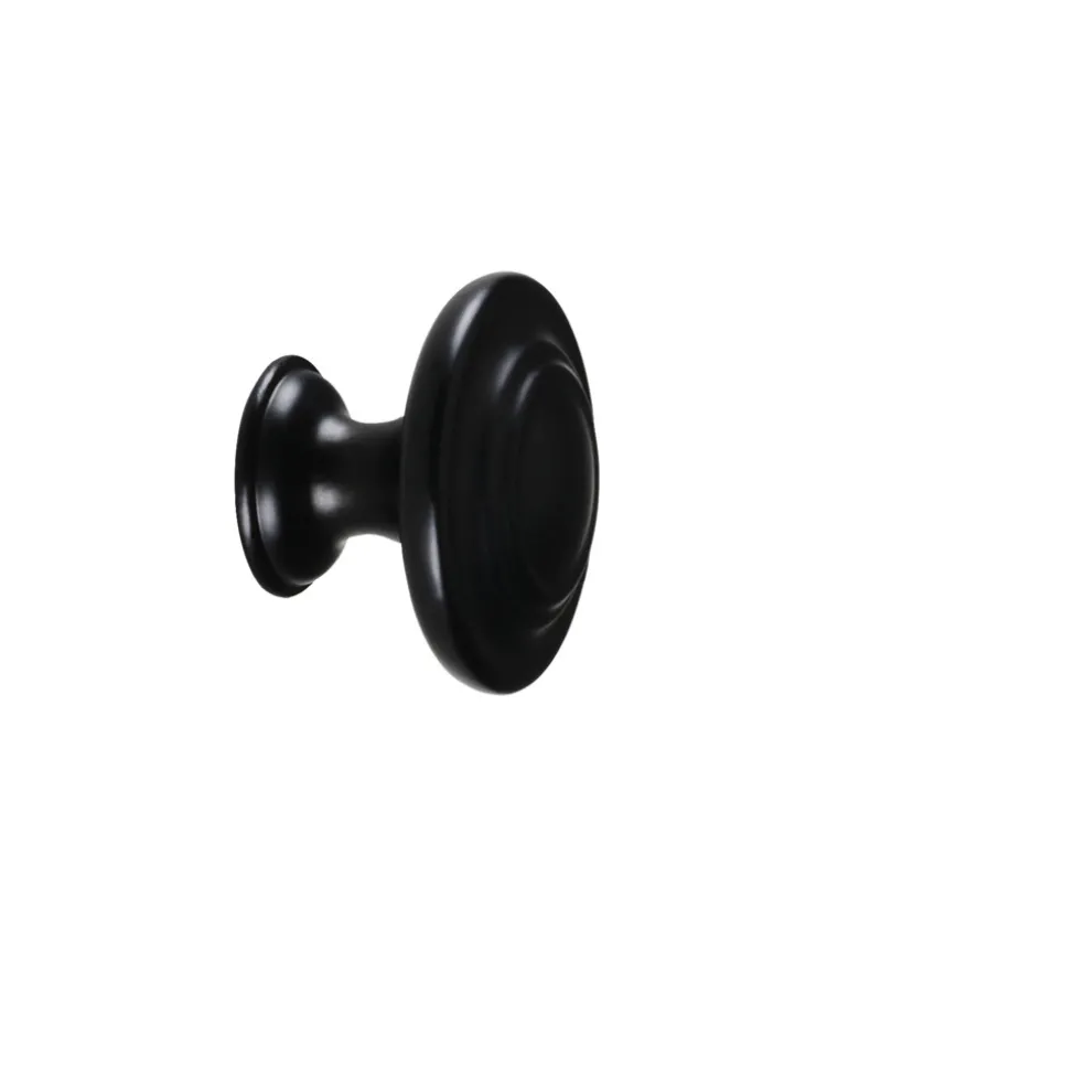 Knopp Leon Svart Ø30 mm Habo