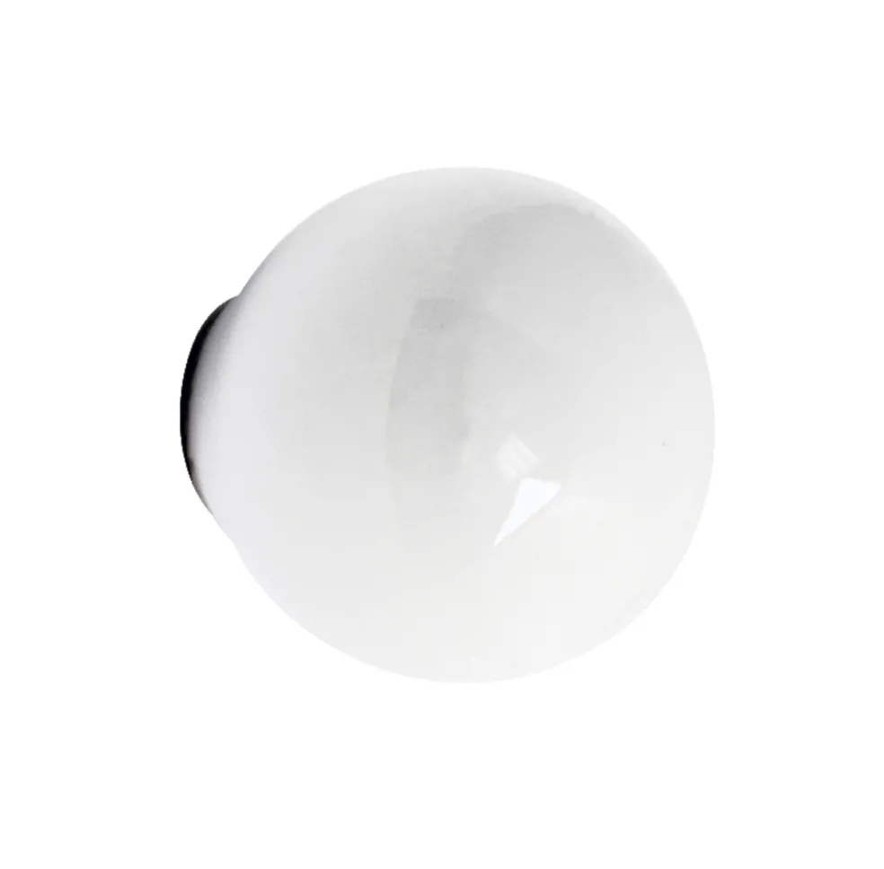 Knopp Lucas Vit Ø25 mm 2-pack Habo