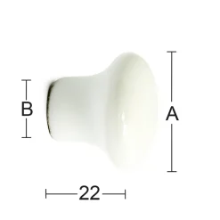 Knopp Marcus 32 mm 2-pack Habo