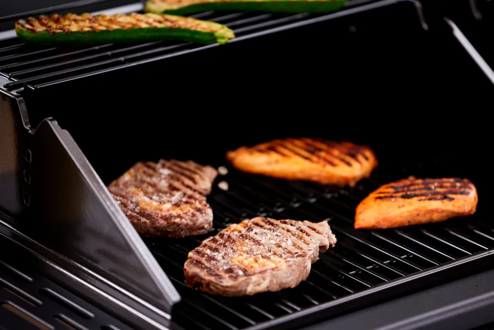 Kombigrill Gasol/Kol 3 + 1 brännare Grillexpert