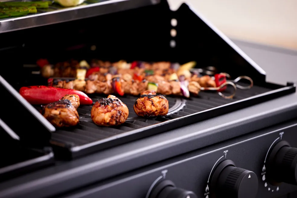 Kombigrill Gasol/Kol 3 + 1 brännare Grillexpert