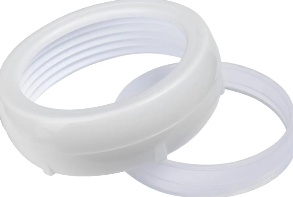 Kona & mutter t/vattenlås Ø32 mm Faluplast