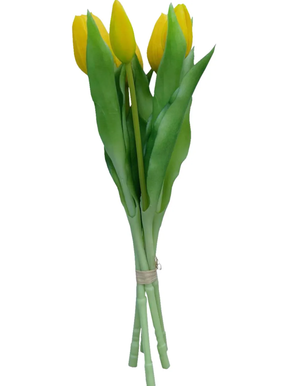 Konstblomma Tulpan Gul 5-pack