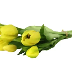Konstblomma Tulpan Gul 5-pack