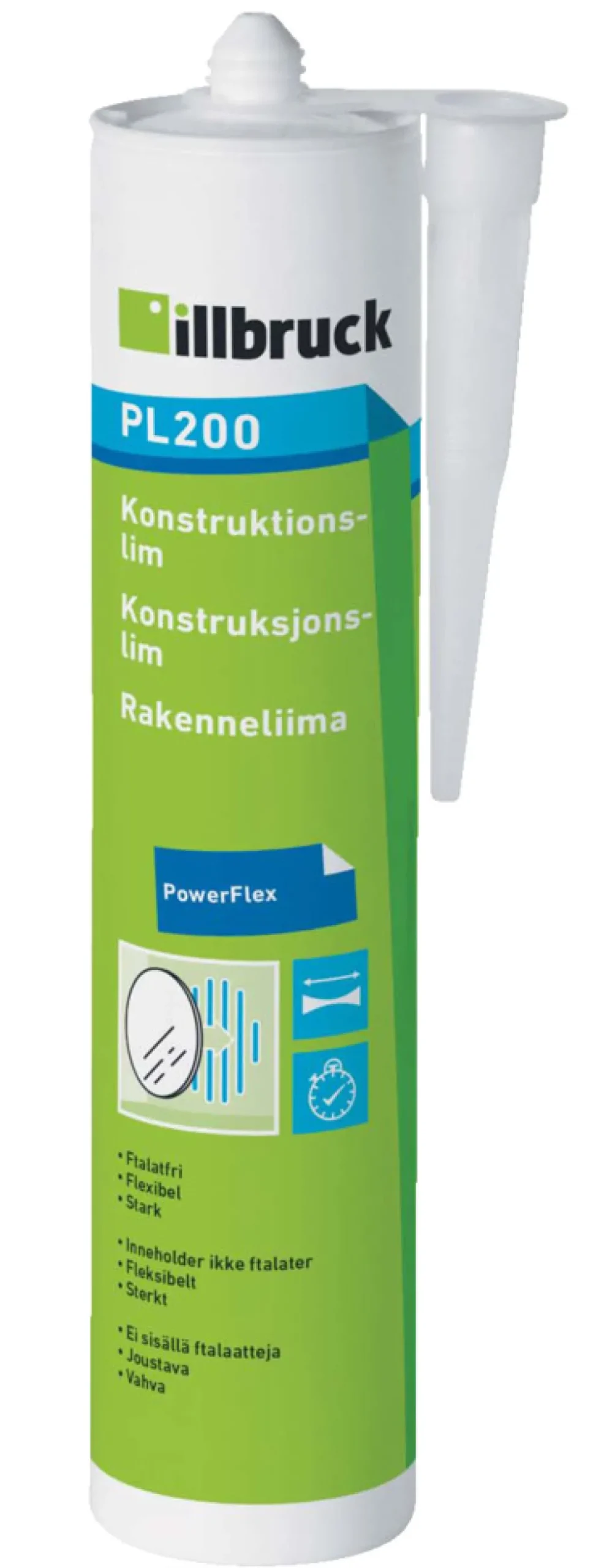 Konstruktionslim PL200 310 ml illbruck