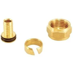 Kopplingsset 15 x 2,5 mm Tappvattenfördelare Rör-i-rör