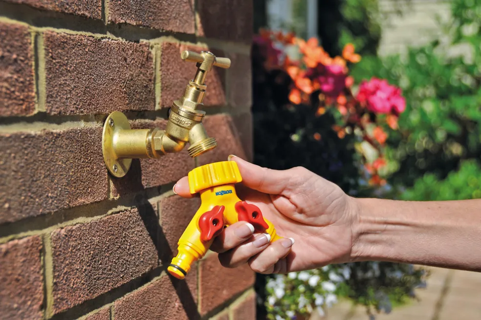 Krankoppling 2-vägs Hozelock