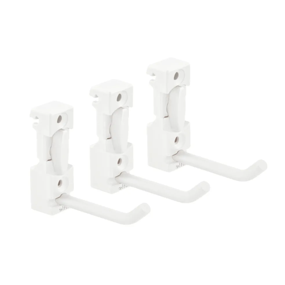 Krok t/list Vit 3-pack Elfa
