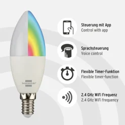 Kronlampa Smart LED 5,5W Brennenstuhl