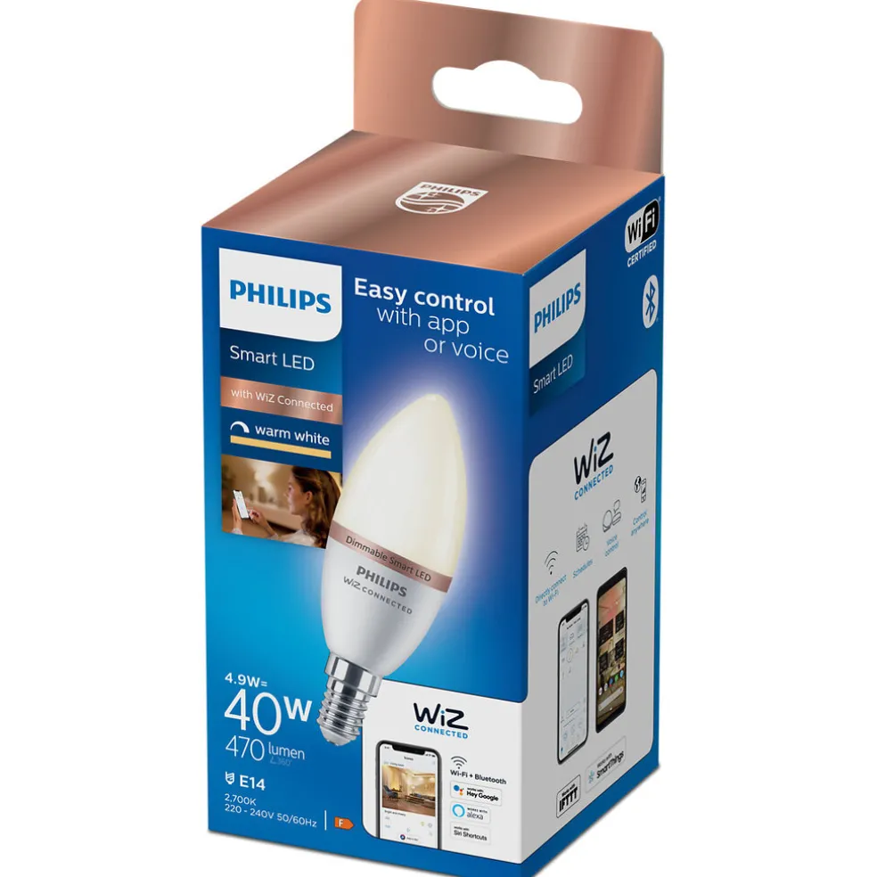 Kronlampa Smart LED 4,9W/40W Philips