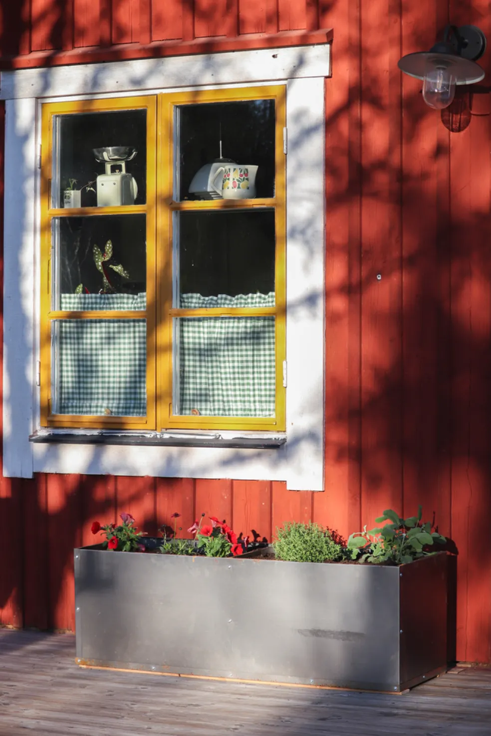Kruka Stål Obehandlad 120 x 40 cm