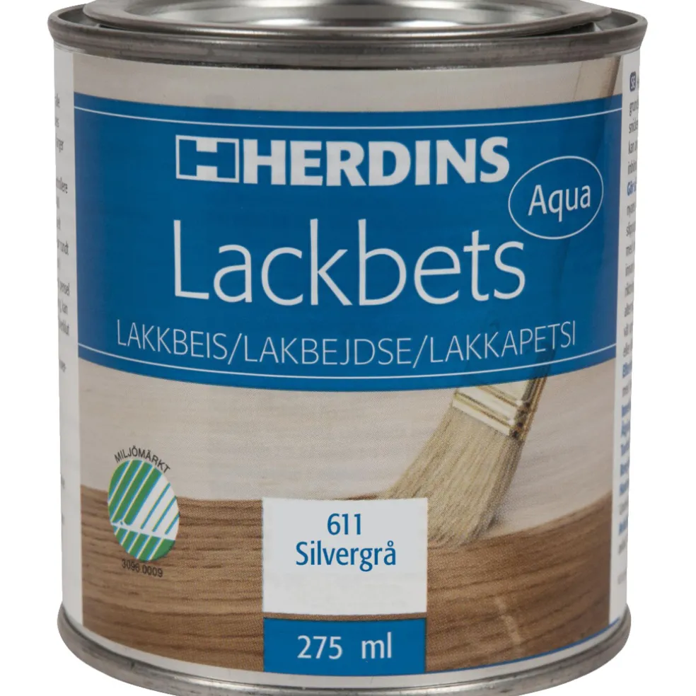 Lackbets Aqua Silvergrå 275 ml Herdins