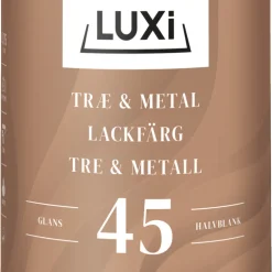 Lackfärg 45 Svart 0,75 L Luxi