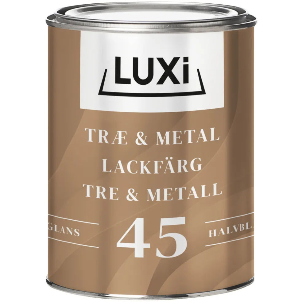 Lackfärg 45 Vit 0,75 L Luxi
