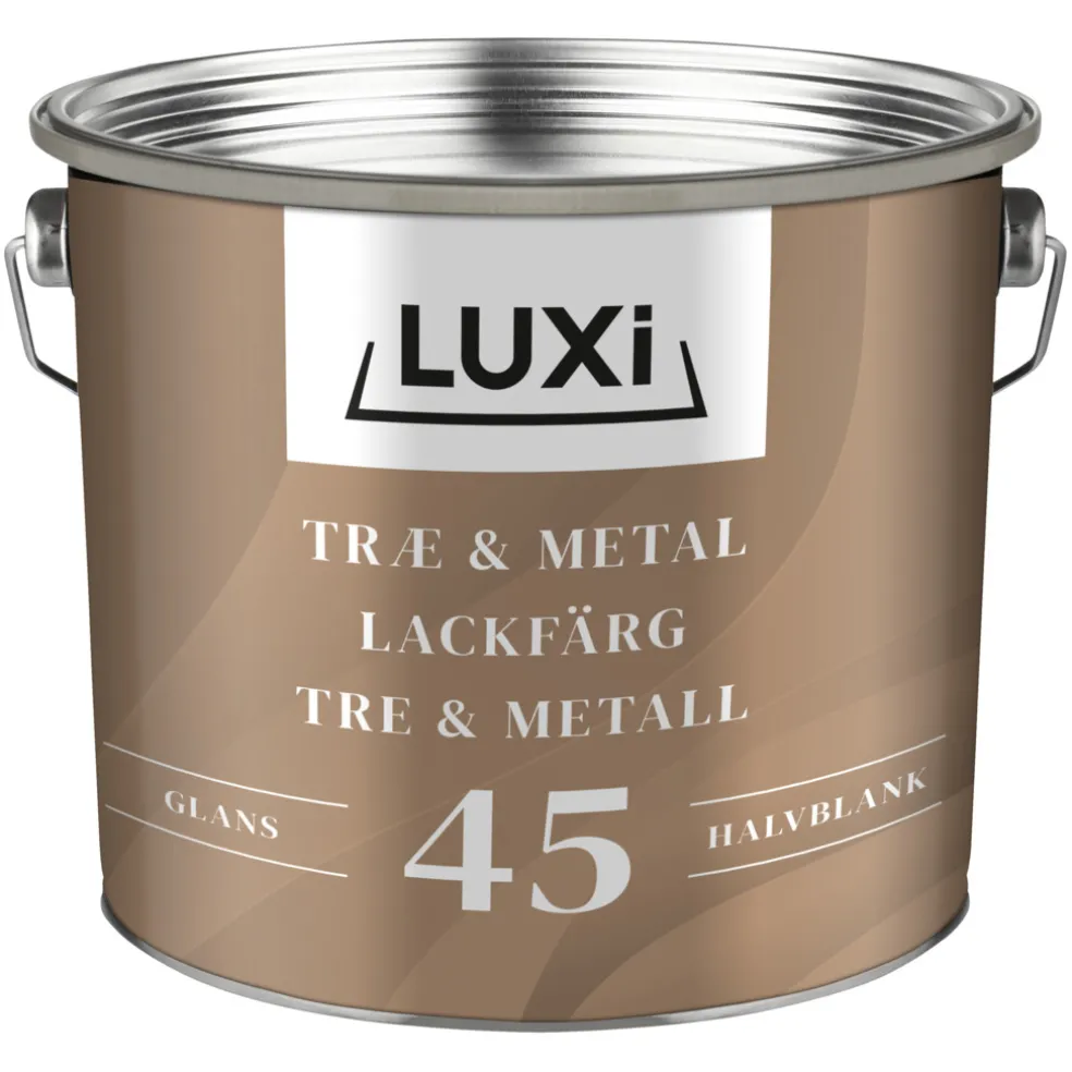 Lackfärg 45 Vit 2,25 L Luxi