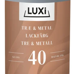 Lackfärg V-40 Vit 0,75 L Luxi