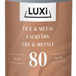Lackfärg V-80 Vit 0,75 L Luxi