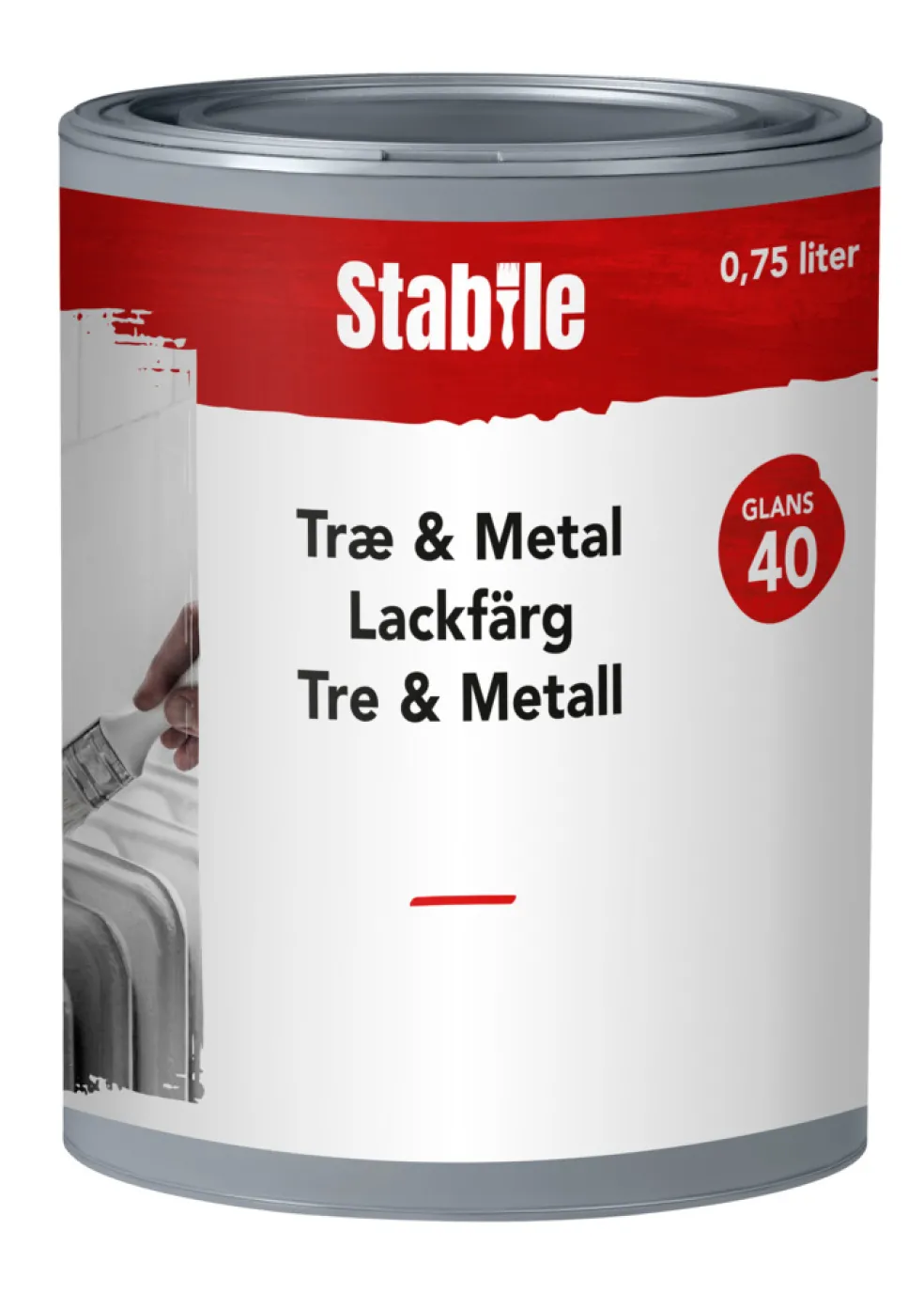 Lackfärg Trä & Metall Modevit 0,75 L Stabile