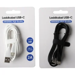 Laddkabel USB-C 2A 1 m