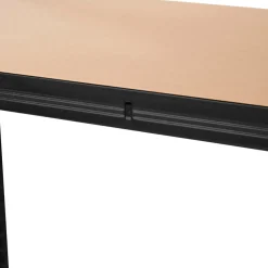 Lagerhylla Stål Svart 90 x 190 cm - 125 kg/hyllplan