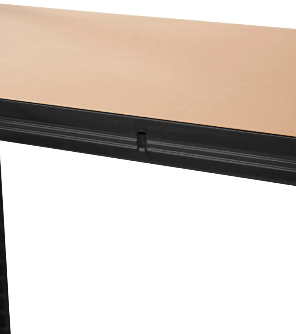 Lagerhylla Stål Svart 90 x 190 cm - 125 kg/hyllplan